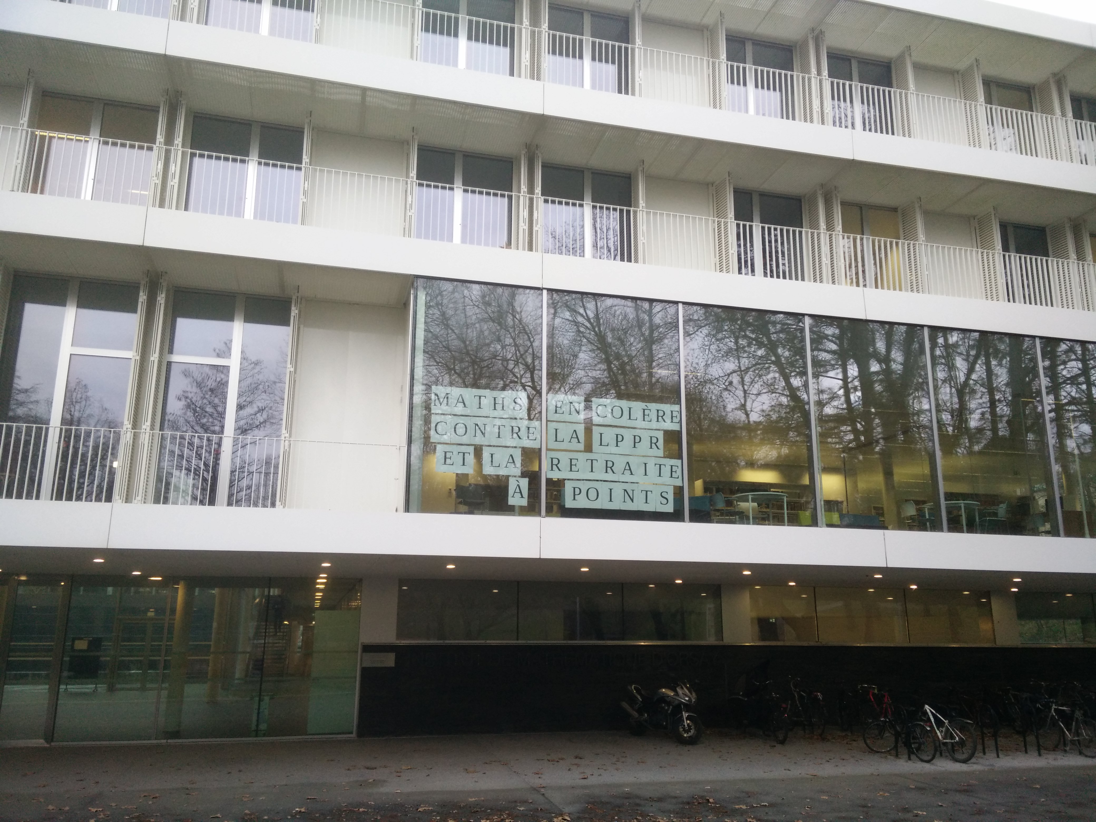 Faculté Des Sciences D'orsay - Département De Mathématiques